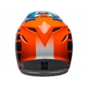 Casque BELL Moto-9 Mips Gloss Blue/Orange District taille XS