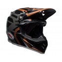 Casque BELL Moto-9 Mips Gloss Copper/Black Charcoal District taille XL