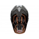 Casque BELL Moto-9 Mips Gloss Copper/Black Charcoal District taille L