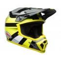 Casque BELL MX-9 Mips Gloss HI-VIZ Yellow/Black Marauder taille XL