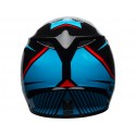 Casque BELL MX-9 Mips Gloss Black/Cyan/Red Torch taille XL