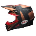 Casque BELL Moto-9 Flex Matte Copper/Black Vice taille XL