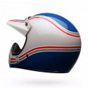 Casque BELL Moto-3 RSD Malibu bleu/blanc taille S