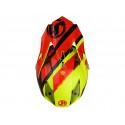 Casque JUST1 J32PRO Kick Black/Red/Yellow Gloss taille XS