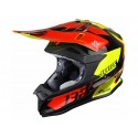 Casque JUST1 J32PRO Kick Black/Red/Yellow Gloss taille M