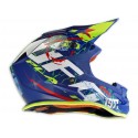 Casque UFO Onyx Circus bleu/rouge/jaune taille L