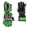 Gants RST Tractech Evo 4 cuir vert/noir taille XL