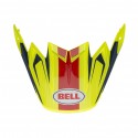 Visière Flex BELL Moto 9 Flex / Moto 9 Vice bleu/jaune