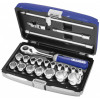 Coffret douilles & cliquet EXPERT 1/2" 