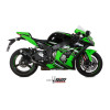 Silencieux MIVV GP-Pro Steel Black/casquette inox Kawasaki ZX-10R