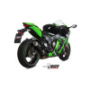 Silencieux MIVV GP-Pro Steel Black/casquette inox Kawasaki ZX-10R