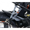 Patte de fixation de silencieux R&G RACING noir KTM 1290 Super Duke GT