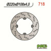 Disque de frein NG 718 rond fixe