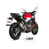 Silencieux MIVV Suono inox/casquette carbone Honda CB500F