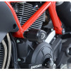 Tampons de protection R&G RACING Aero noir Ducati Monster 797