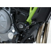 Tampons de protection R&G RACING Aero blanc Kawasaki Z650