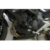 Tampons de protection R&G RACING Aero noir Kawasaki ER-6 N