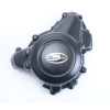 Couvre-carter gauche (alternateur) R&G RACING noir Triumph Tiger 800 XCX