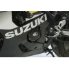 Couvre-carter gauche R&G RACING noir Suzuki GSX-R750