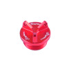 Bouchon carter d'huile LIGHTECH M30 x 1,5 (3 trous) rouge Kawasaki Z800