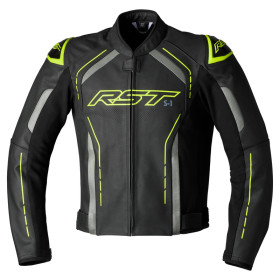 Veste RST S1 cuir homme - Neon yellow