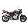 Silencieux MIVV X-Cone inox brossé Suzuki GSX650F/GSF650 Bandit