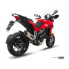 Silencieux MIVV Suono inox/casquette carbone Ducati Multistrada 1200