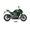 Silencieux MIVV Suono inox noir/casquette carbone Kawasaki Z900