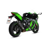 Silencieux MIVV Suono inox brossé noir Kawasaki ZX-10R 