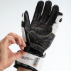 Gants RST Tractech Evo 4 cuir blanc/noir taille XL