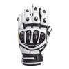 Gants RST Tractech Evo 4 Short blanc/noir cuir taille M