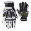 Gants RST Tractech Evo 4 Short blanc/noir cuir taille M