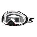 Masque OAKLEY Mayhem Pro Matte White Speed écran transparent