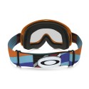 Masque OAKLEY XS O Frame Heritage Racer Bright Orange écran transparent