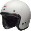 Casque BELL Custom 500 Solid Vintage blanc taille S