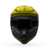 Visière BELL Moto-9 Flex Fasthouse noir/jaune fluo 