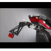 Support de plaque réglable LIGHTECH noir Honda X-Adv