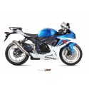 Silencieux MIVV Ghibli inox Suzuki GSX-R600/GSX-R750