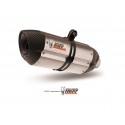 Silencieux MIVV Suono inox/casquette carbone Kawasaki Z800