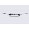 Guidon Ø22,2mm avec barre RENTHAL Classic Replica Ricky Carmichael High argent/mousse noire