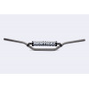 Guidon Ø22,2mm avec barre RENTHAL Classic Jeremy McGrath titanium/mousse noire