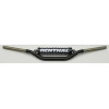 Guidon Ø28,6mm avec barre RENTHAL Twinwall replica Ricky Carmichael noir/mousse noire