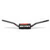 Guidon SCAR O² Stewart/Villopoto Ø28,6mm sans barre noir/mousse noir