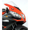 Caches orifice rétroviseur R&G RACING noir Aprilia RS4 125/RSV4 RR/RF