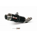 Silencieux MIVV GP carbone/casquette inox Honda CBR250R