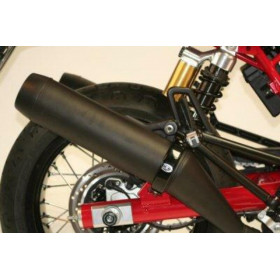 Protection d'échappement Rond Supermotard Ø100mm