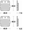 PLAQUETTES DE FREIN BRAKING 686CM44