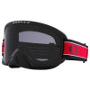 Masque OAKLEY O-Frame 2.0 PRO MX - RED STRIPE Dark Grey