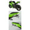 Support de plaque R&G RACING noir Kawasaki ZX10R