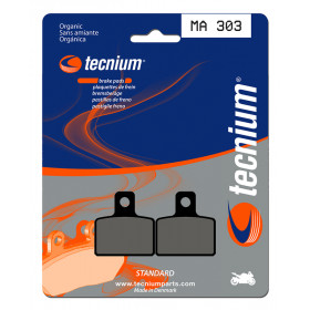 Plaquettes de frein TECNIUM MA303 organique